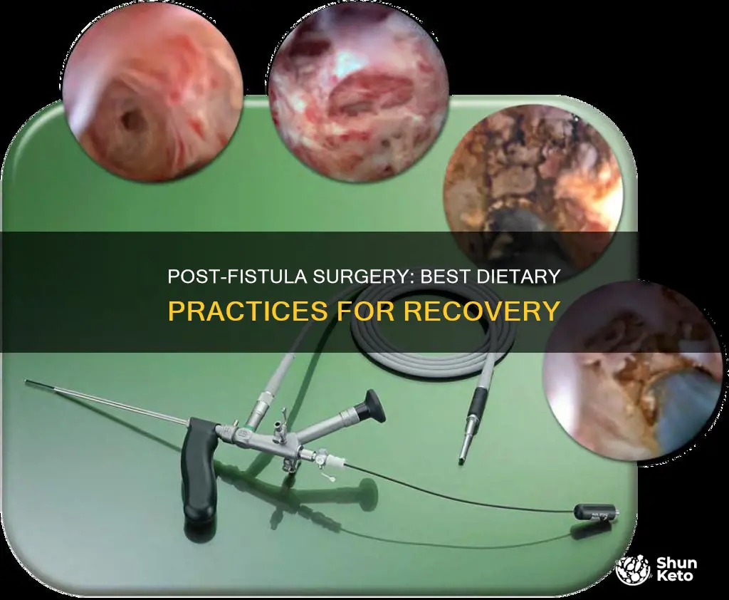 which diet to be followed post fistula operation