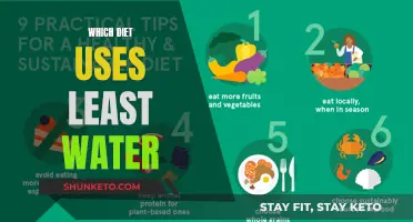 Diets with Minimal Water Footprint: What to Eat?