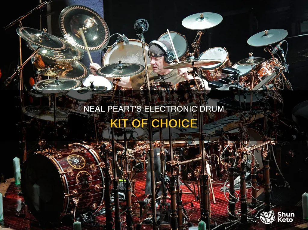 which electronic drum ket does neal peart use