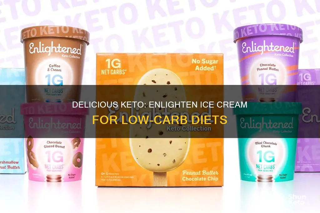 which enlighten ice cream is keto