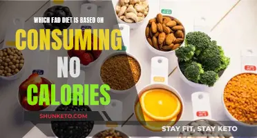 Fad Dieting: Zero-Calorie Consumption Craze Explained