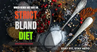 Herbs Allowed on a Bland Diet: Safe Choices