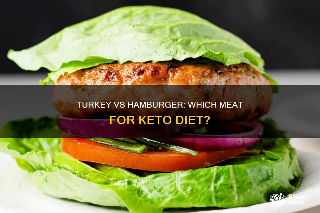 which is best on keto turkey or hamburger