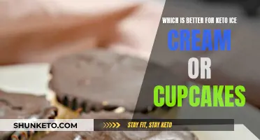 Keto Sweet Tooth: Ice Cream vs. Cupcakes