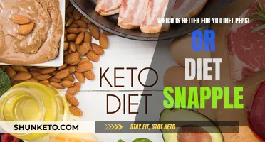 Diet Pepsi vs Diet Snapple: Which is Healthier?
