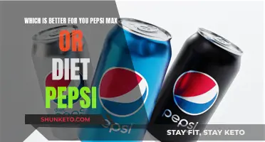 Pepsi Max vs Diet Pepsi: Which is Healthier?