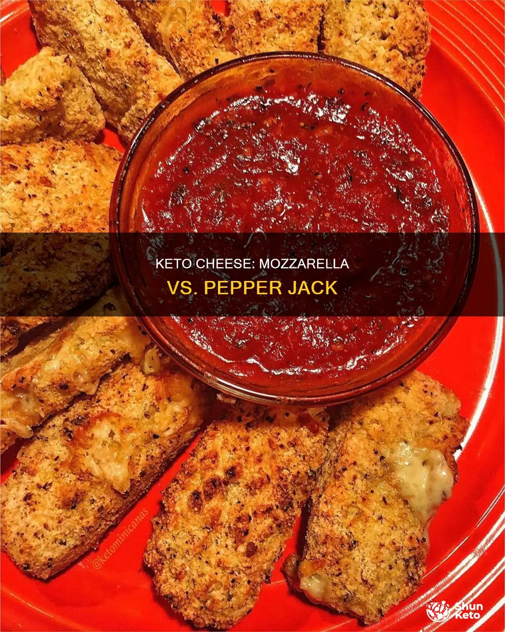 which is better on keto pepper jack cheese or mozzarella