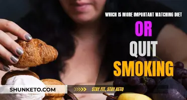 Diet or Smoking: What's the Real Priority?