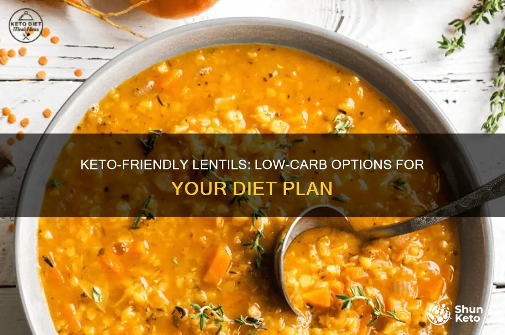which lentils can i eat on keto