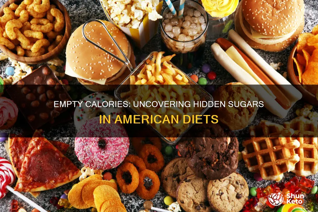 which of the following are empty calories in american diets