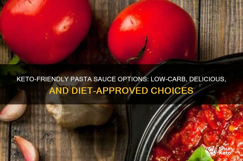 which pasta sauce is on keto diet
