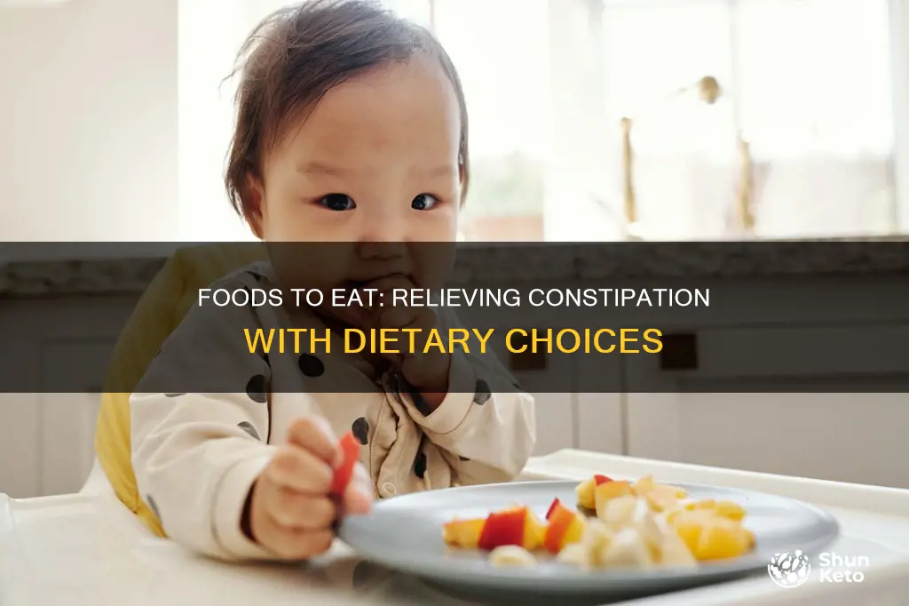 which substance in diet reduces constipatino