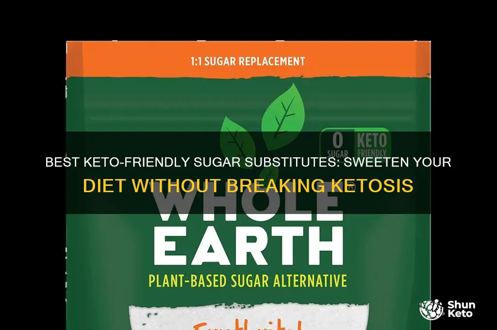 which sugar substitute is best for keto diet