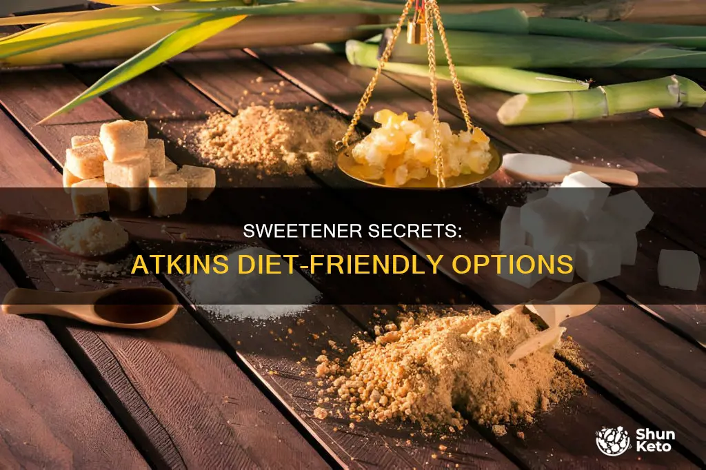 which sweetners are atkins diet