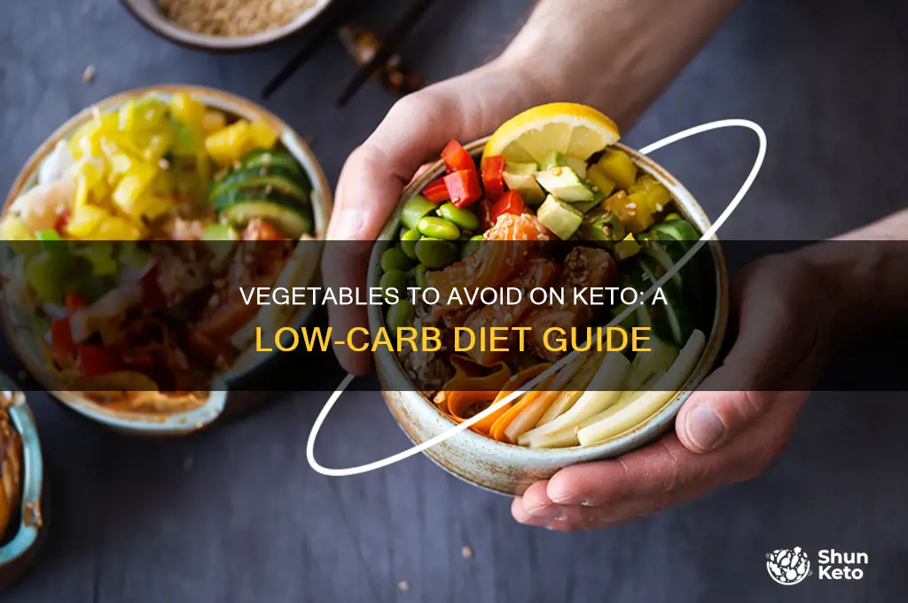 which vegetables are not on the keto diet
