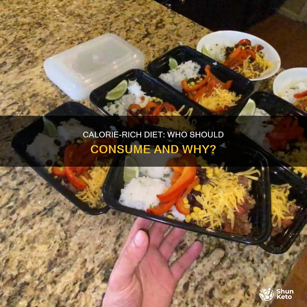 who is a 3000 calorie diet for
