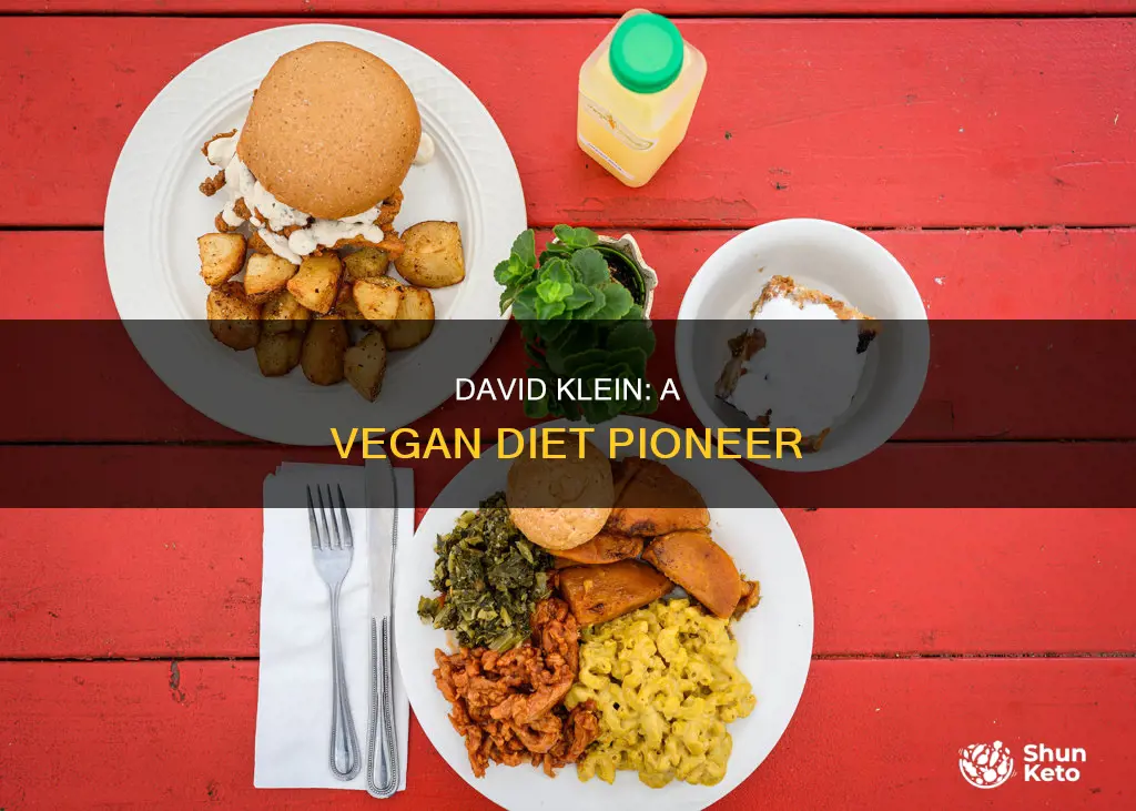 who is david klein vegan diet