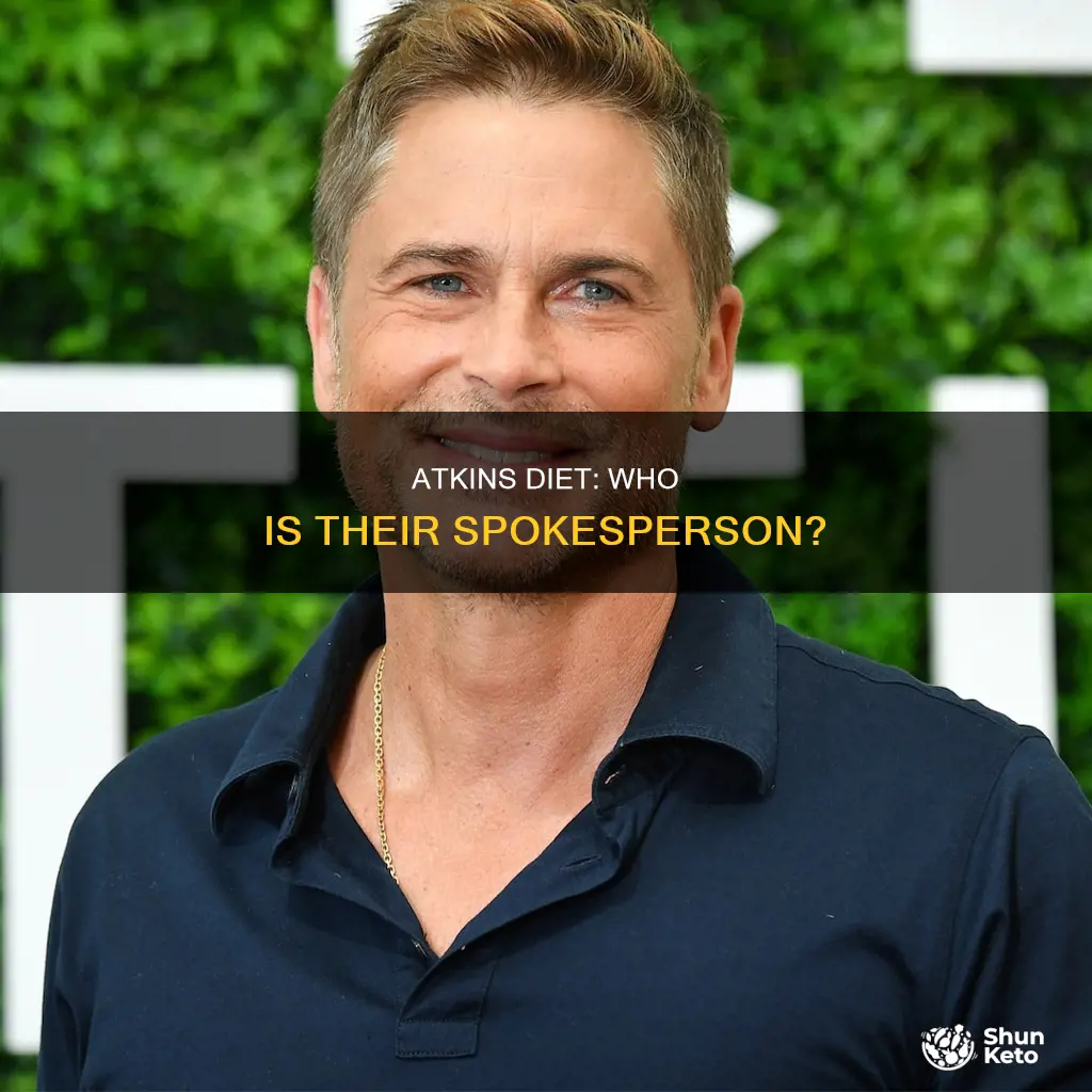 who is the atkins diet spokesperson