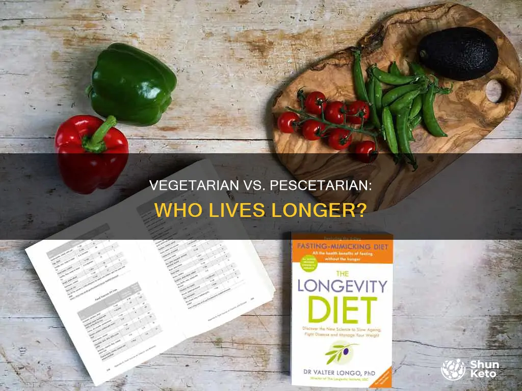 who live longer vegetarian persceterian diet