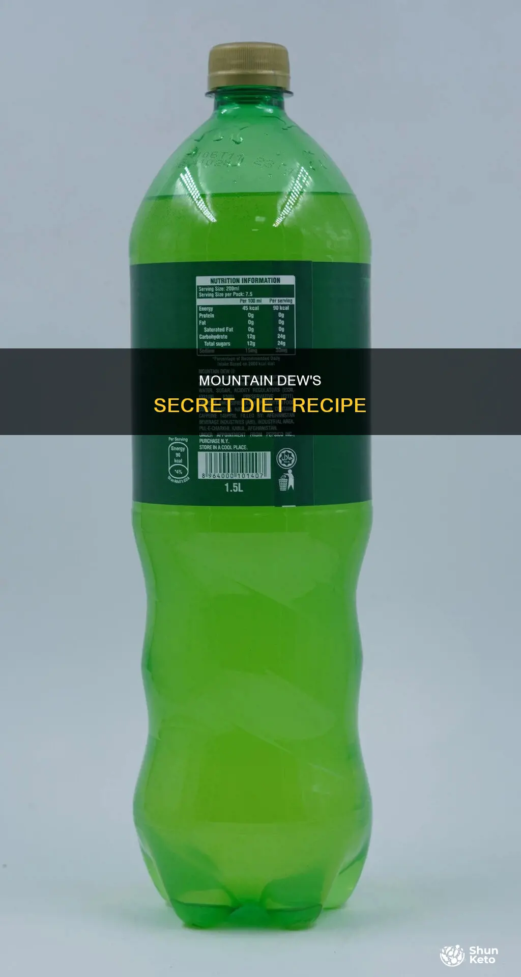 who makes diet mountain dew