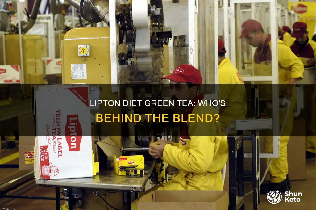 who makes lipton diet green tea