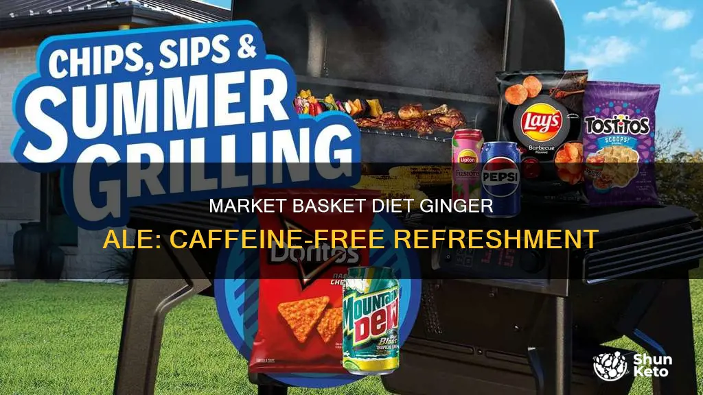 who makes market basket diet ginger ale caffene fr ee