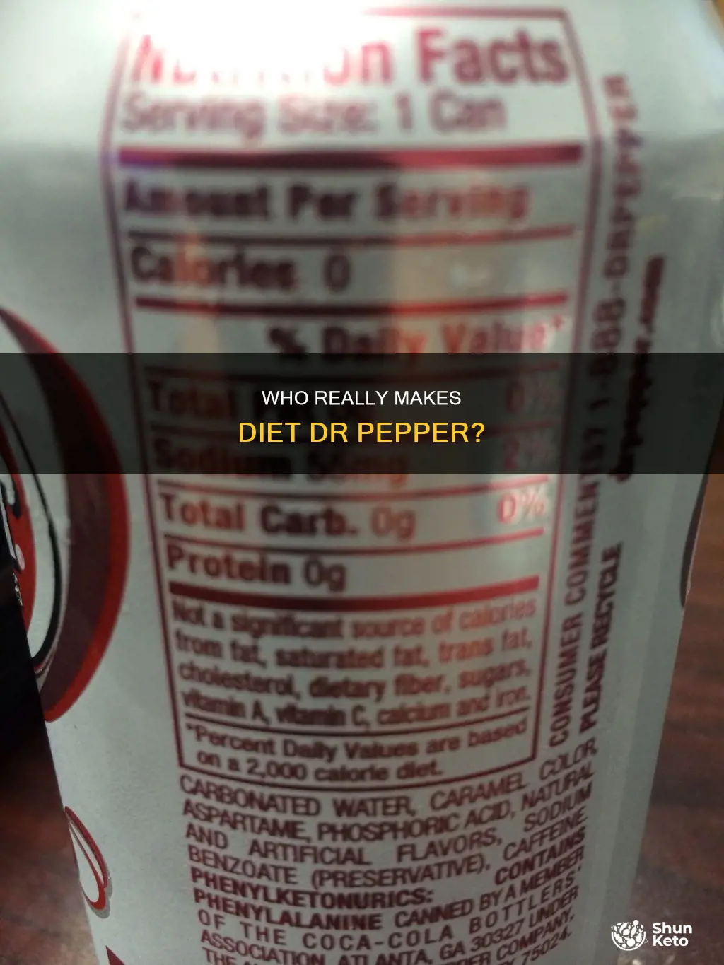 who manufactures diet dr pepper