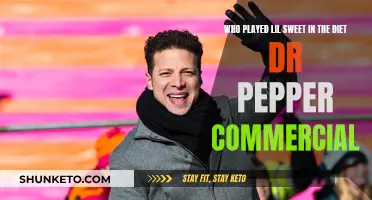Who is the Actor in the Diet Dr Pepper Commercial?