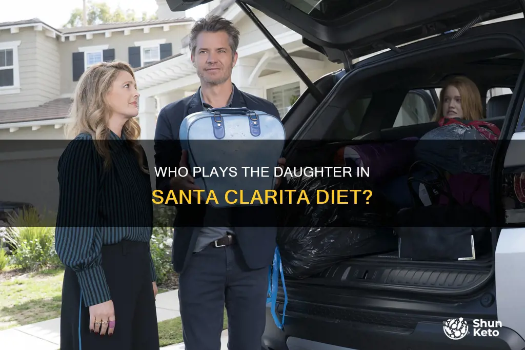 who plays daughter on santa clarita diet
