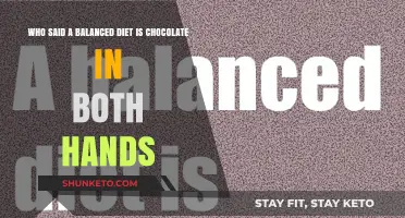 Chocolate Balance: Dieting, but Make It Fun