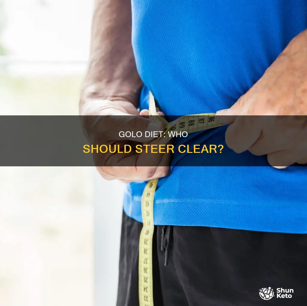 who should not use golo diet