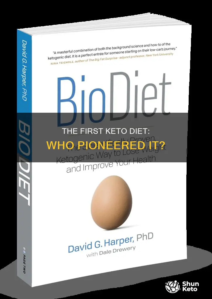 who wrote the first book or diet on ketogenic