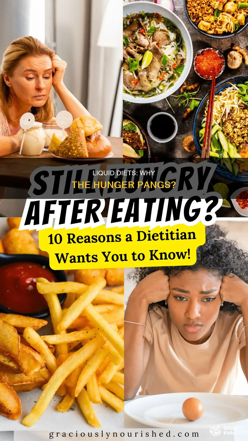 why am i hungry on liquid diet