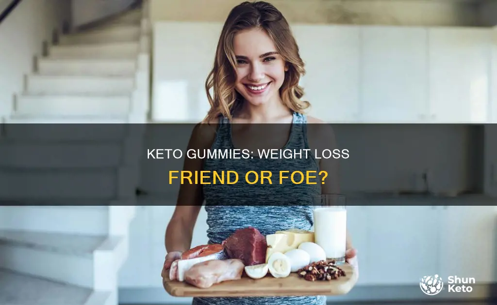 why am i not losing weight on keto gummies