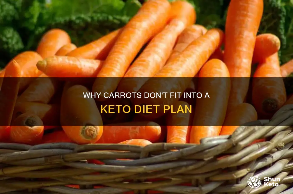 why are carrots not on keto diet