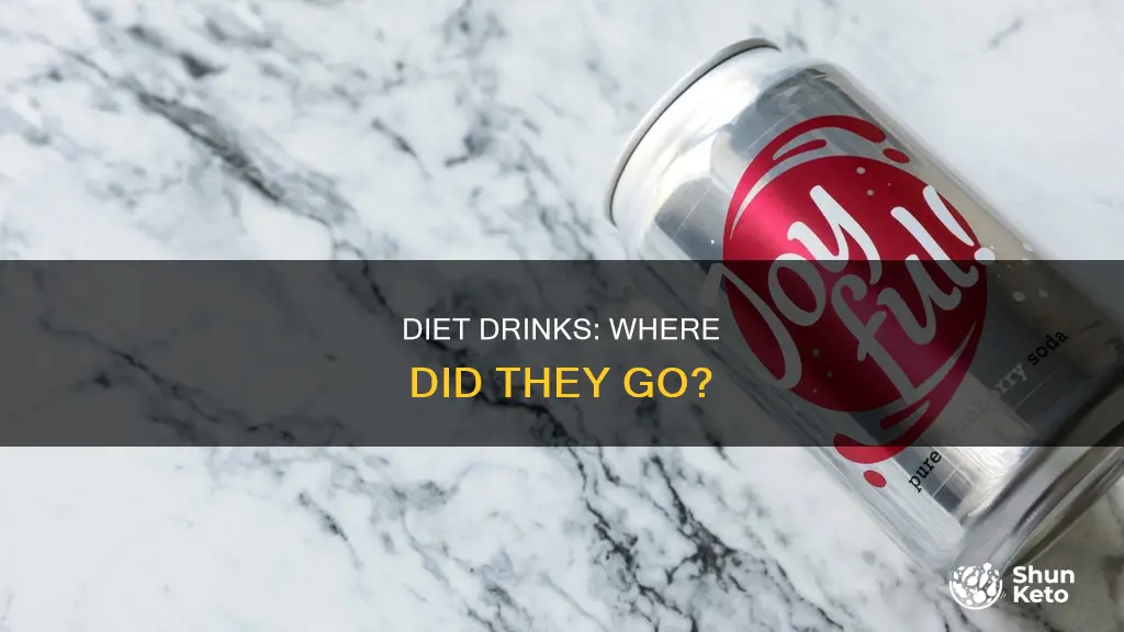 why are diet drinks hard to find