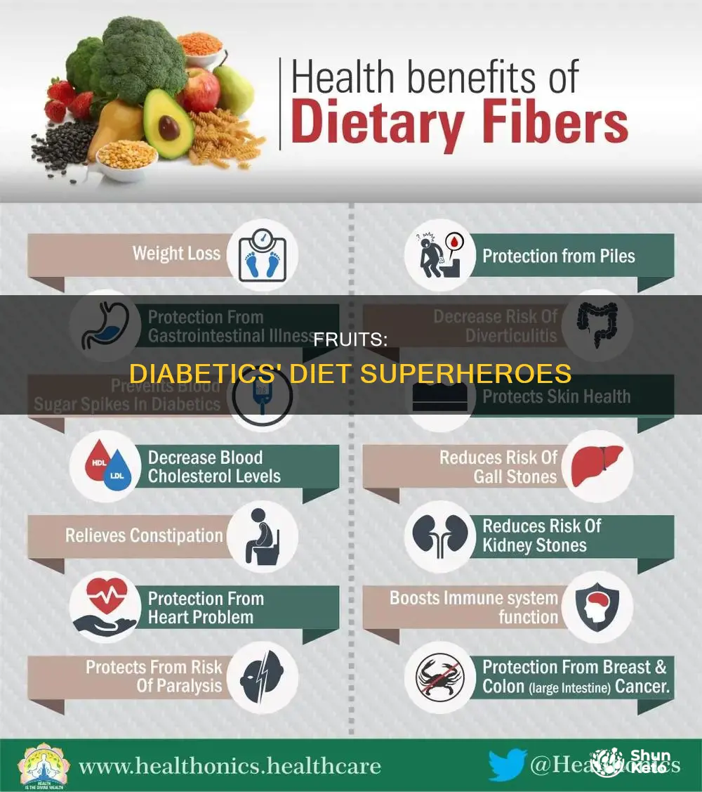 why are fruits so helpful in a diabetics diet