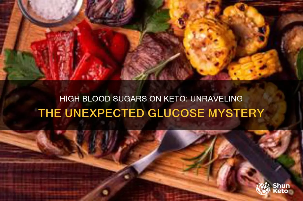 why are my blood sugars high on a keto diet