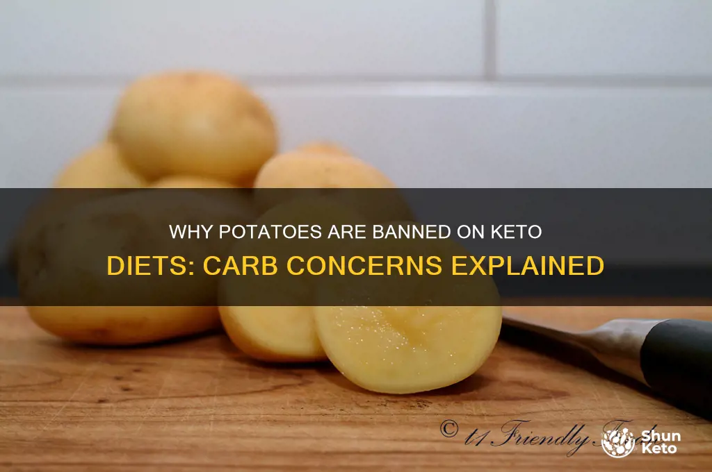 why are potatoes not allowed on a keto diet