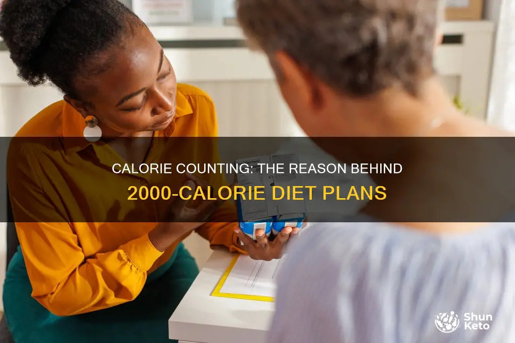 why are serving sizes based on a 2000 calorie diet