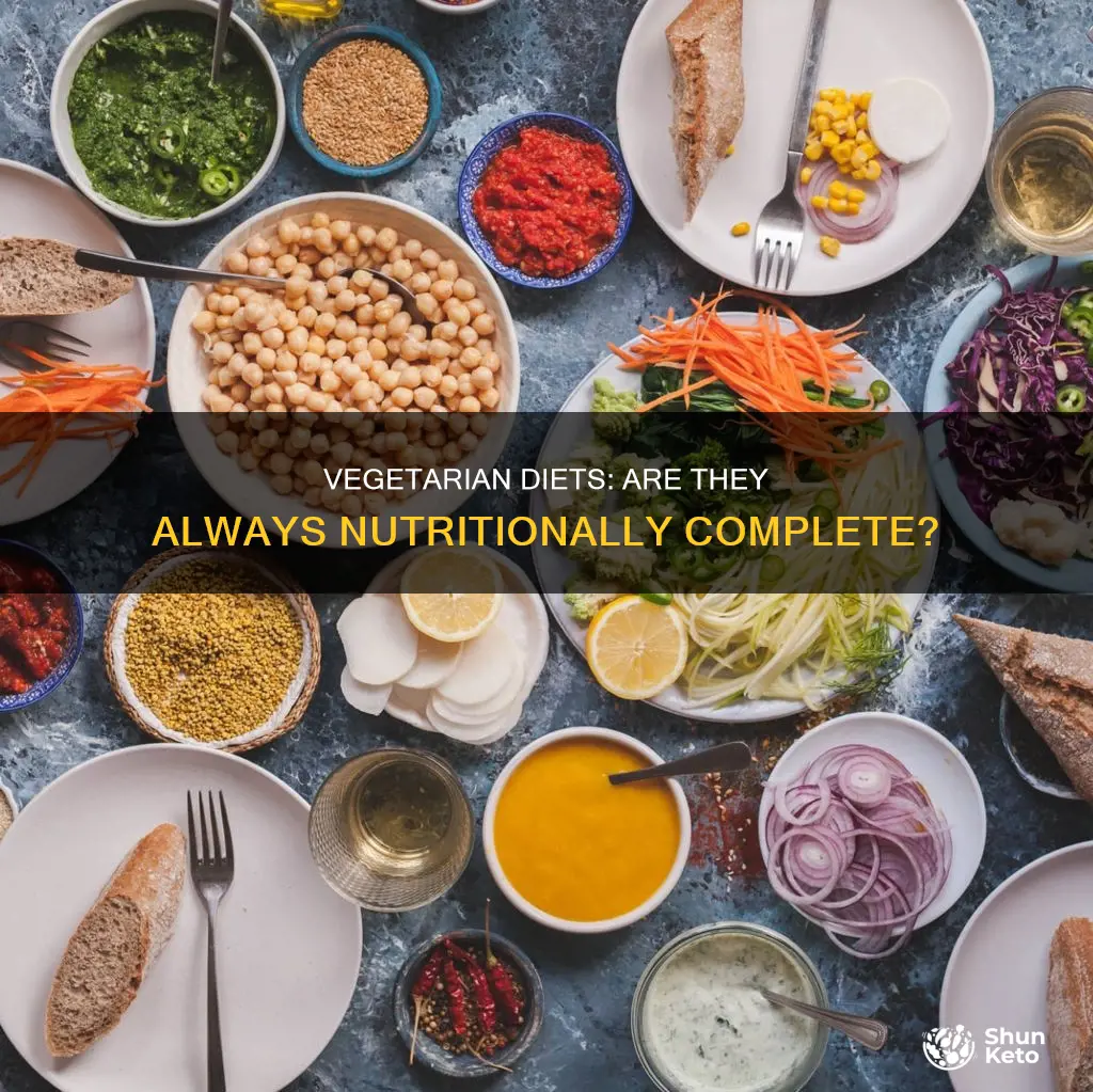 why are vegetarian diets not always healthful