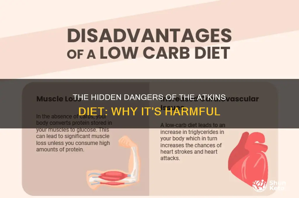 why atkins diet is bad for you