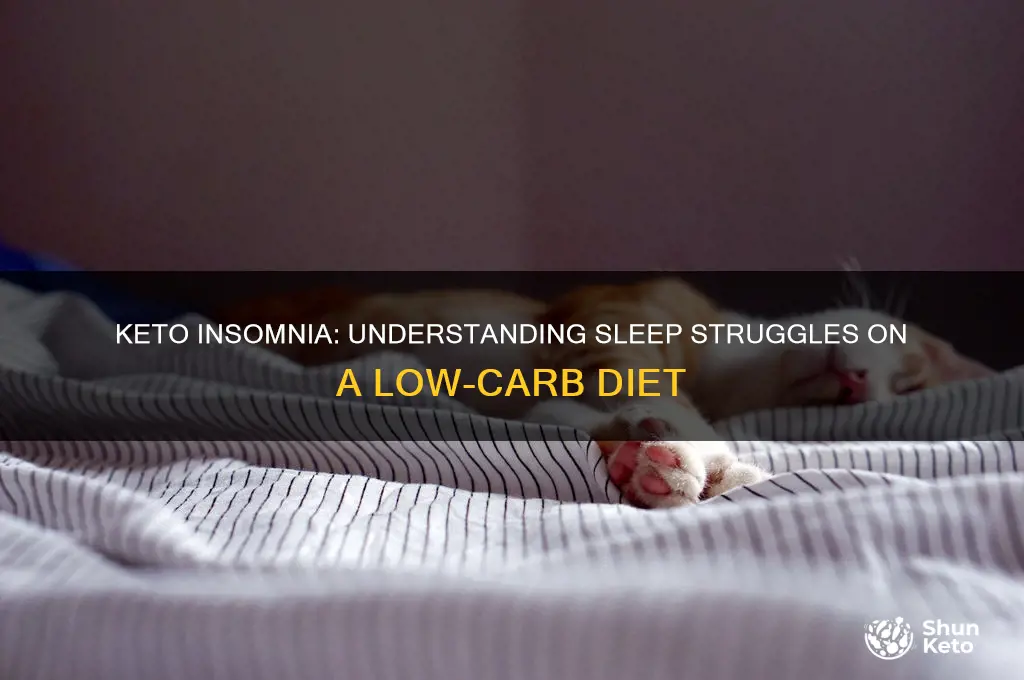 why can i not sleep on keto diet