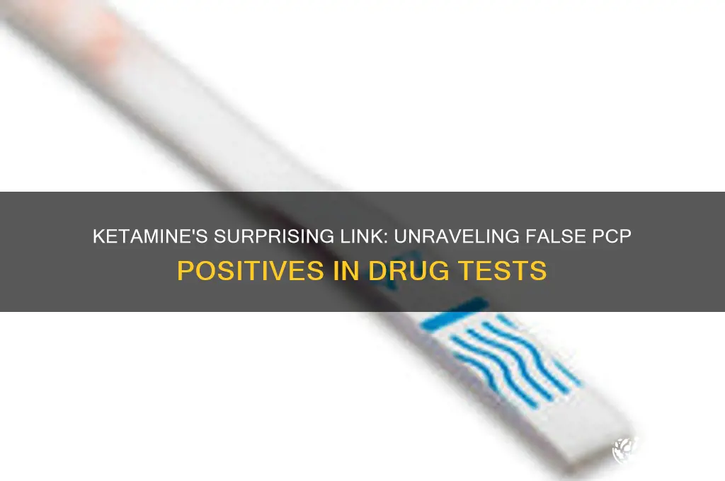 why can ket cause a false pcp positive