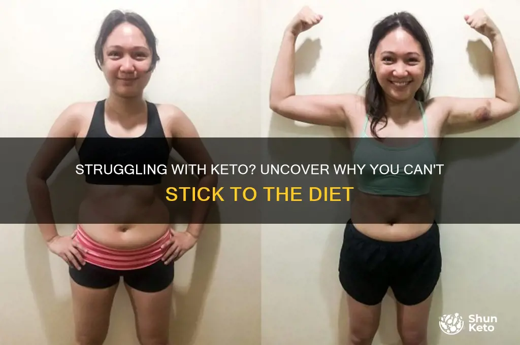 why can t i stick to keto