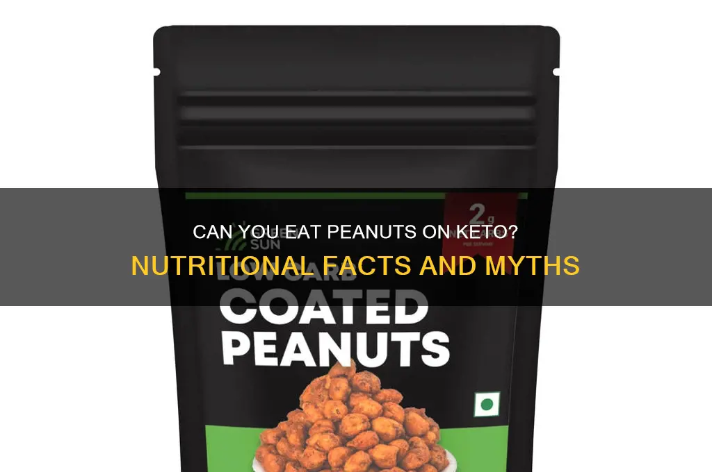 why can t you eat peanuts on keto