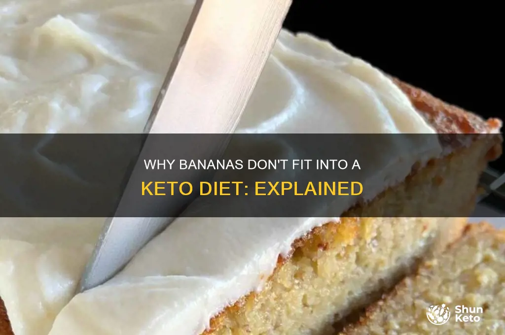 why can t you have bananas on keto