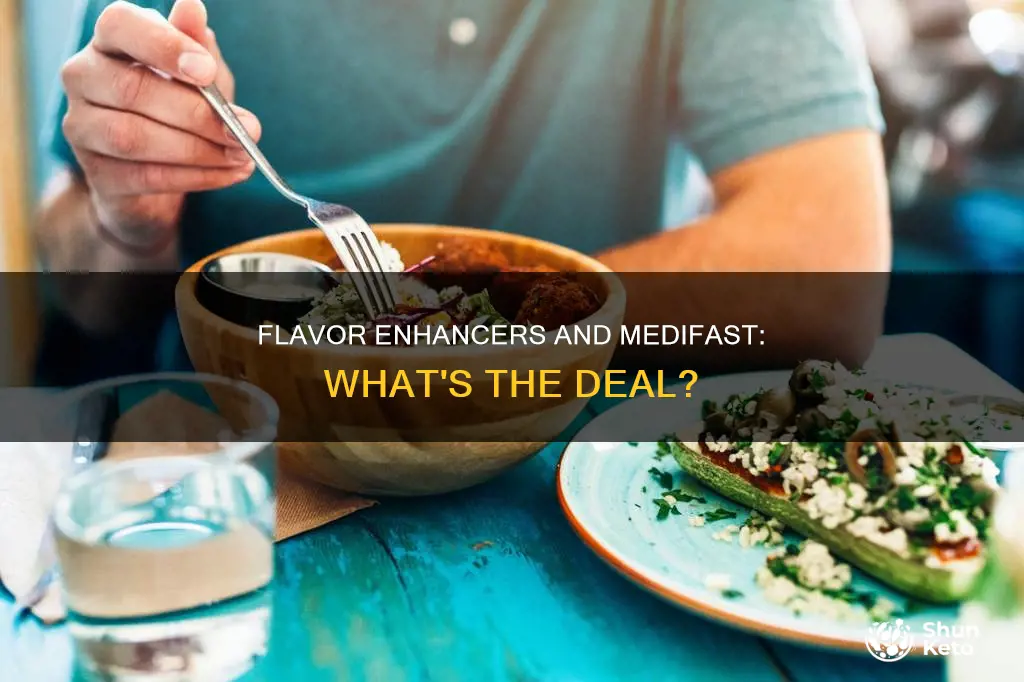 why cant i drink flavor enhansers on the medifast diet