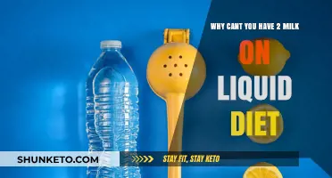 Liquid Diets: Why 2% Milk is a No-Go