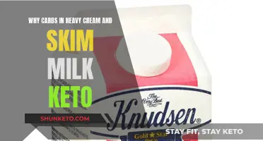 Heavy Cream and Skim Milk: Keto-Friendly Carbs?